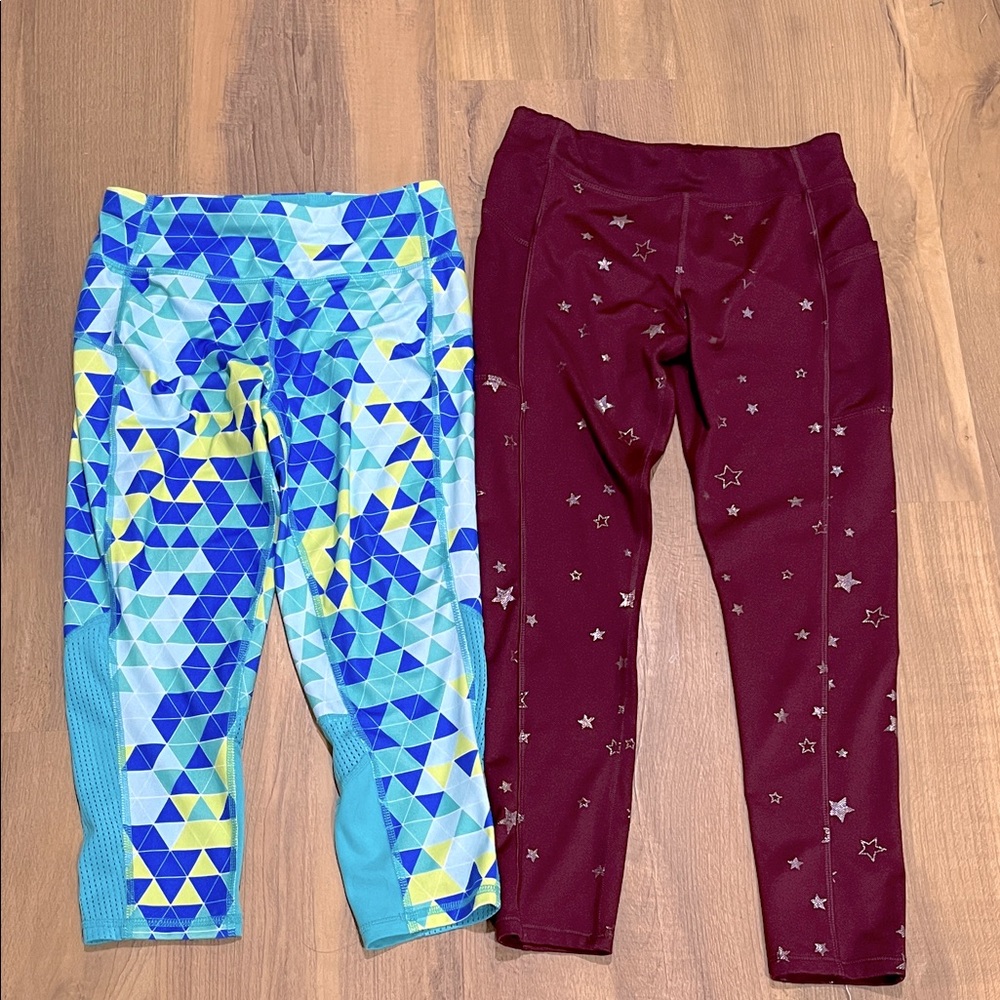 Bundle of 2 pairs of Athletic Works pants size 10/12